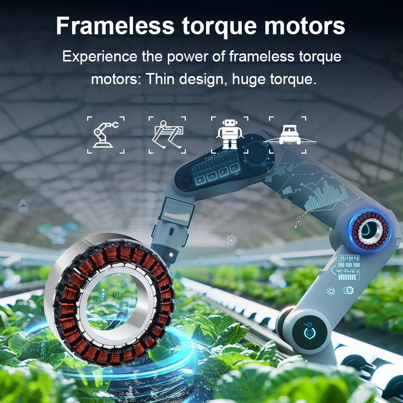 48V 1500rpm 267w High Precisio - đánh giá và giá Direct Drive Servo Motor Robotics